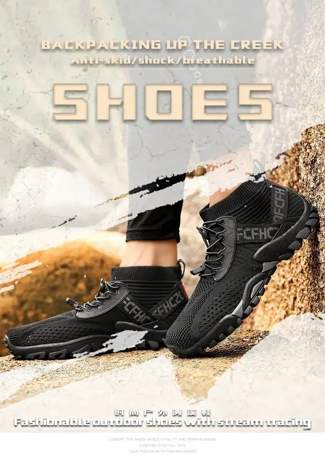 2025 New Men's Trail Water Shoes Detail