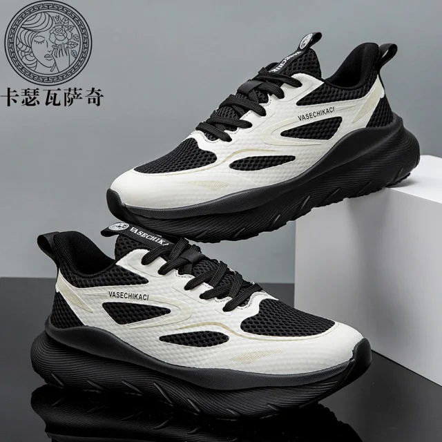 Unisex Breathable Mesh Platform Sneakers Detail