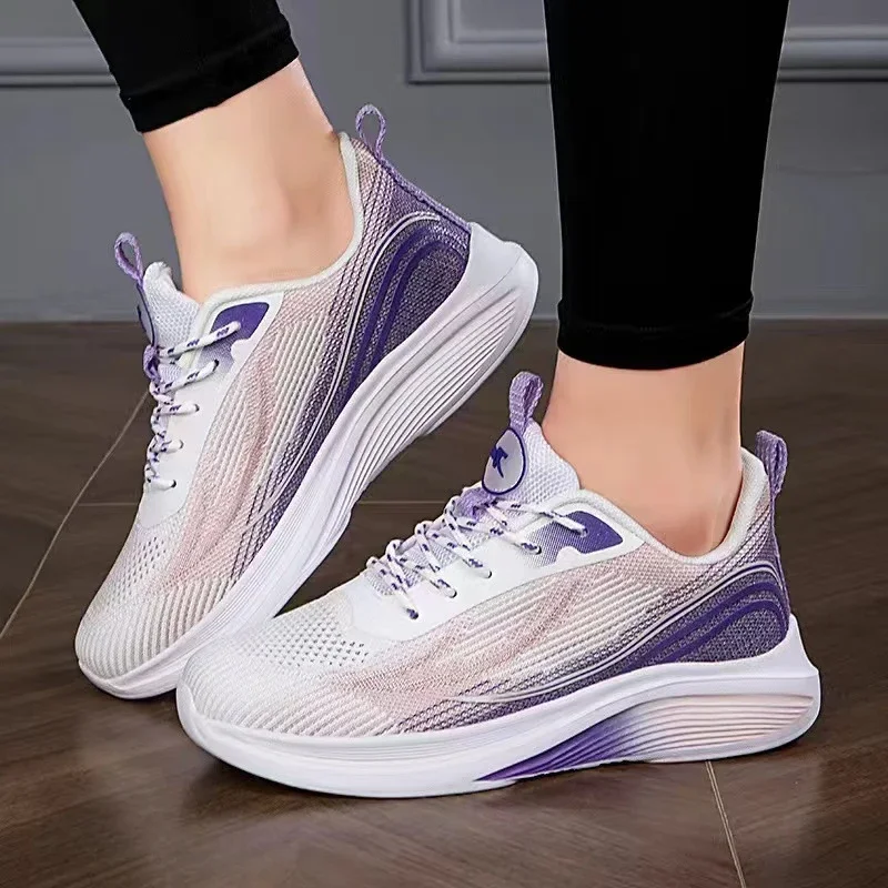 Flyknit Women's Running Shoes Breathable Comfort Active