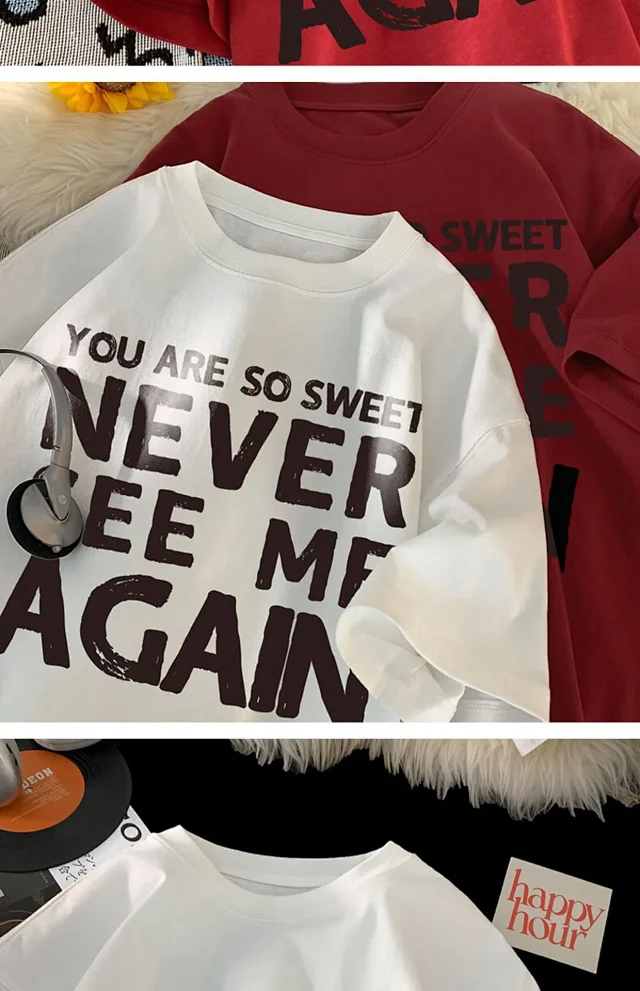 Men's Retro Graphic Quarter Sleeve Tee Detail