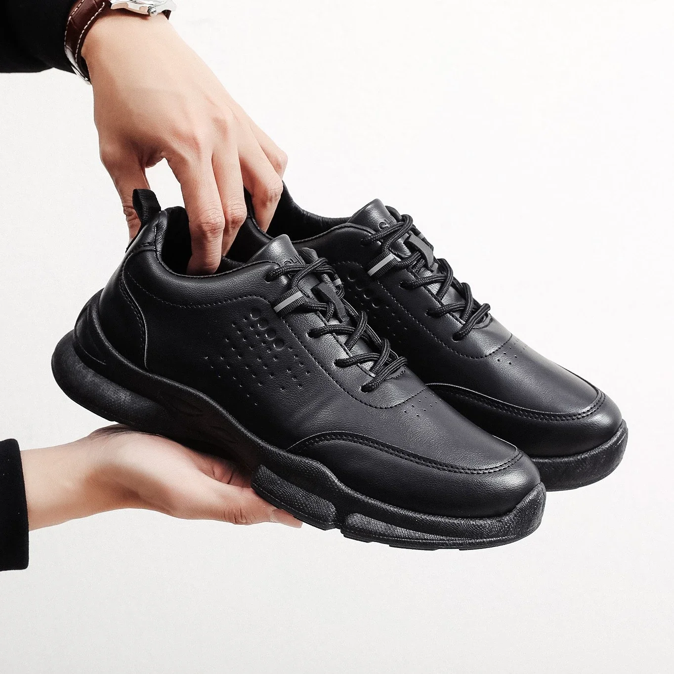 Men's Soft Leather Business Casual Shoes