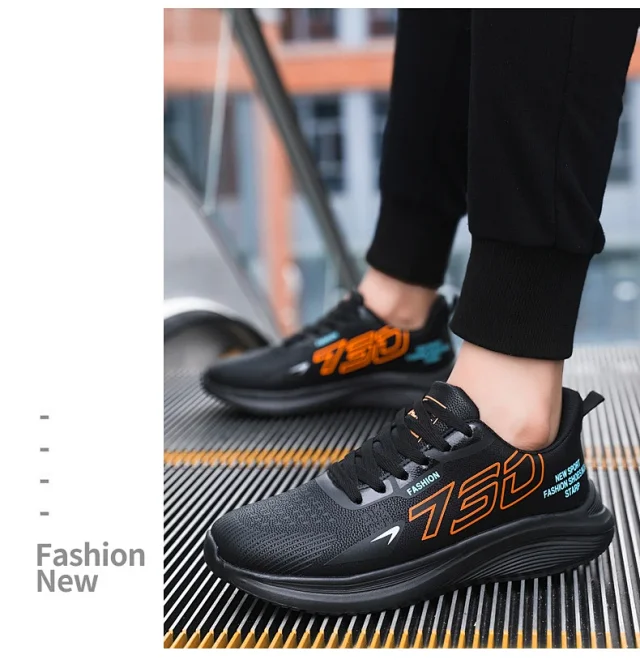 New Men's Plus Size Comfort Running Shoes Detail