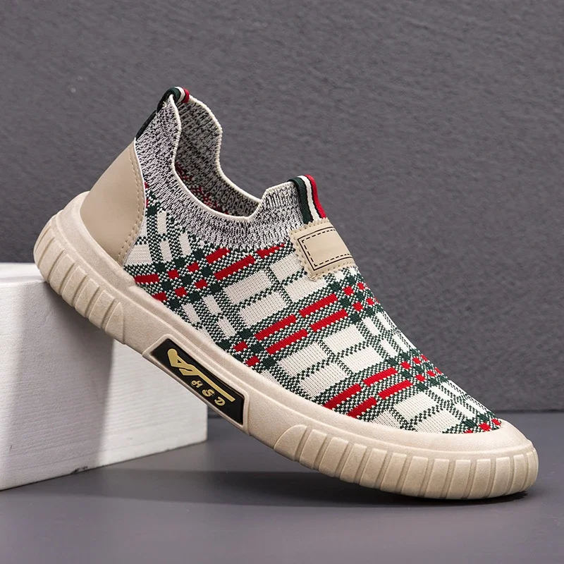 Men's Trendy Summer Flyknit Low-Top Sneakers
