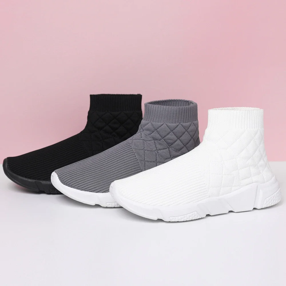Couple Knitted Slip-on Breathable Loafers