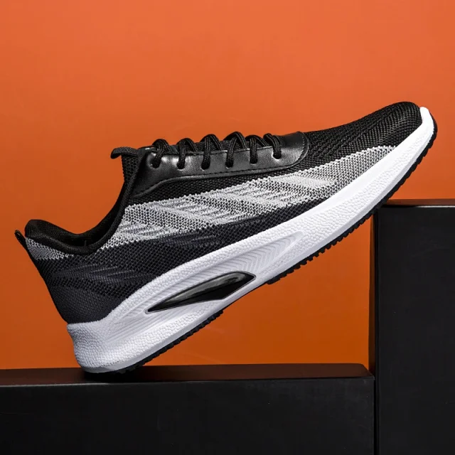 Men's Knit Mesh Versatile Running Sneakers Detail