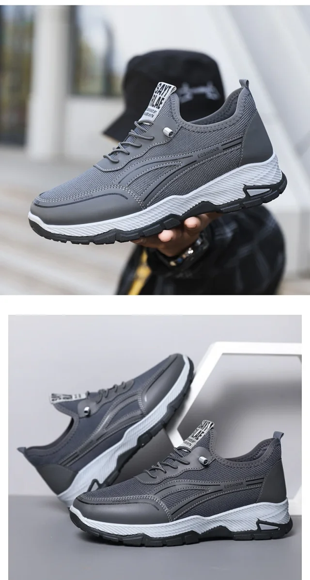 Men's Trendy Mesh Running Shoes 2025 Detail