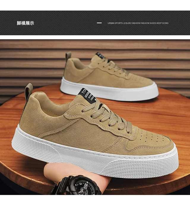 Men's Casual Korean Breathable Sneakers Detail