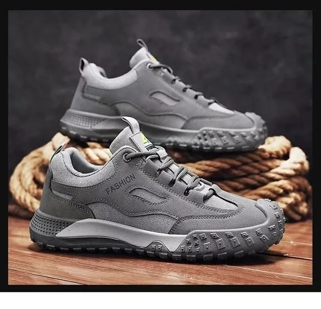 Men's Outdoor Hiking Work Leisure Boots Detail