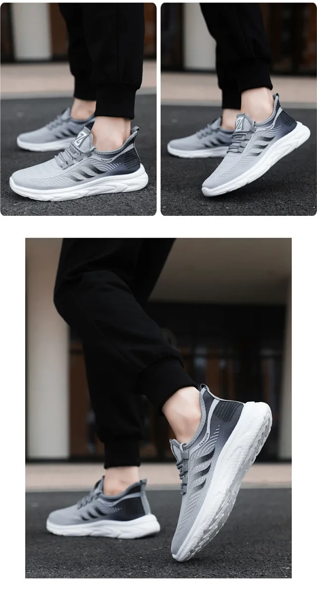 Unisex Breathable Mesh Summer Casual Running Shoes Detail
