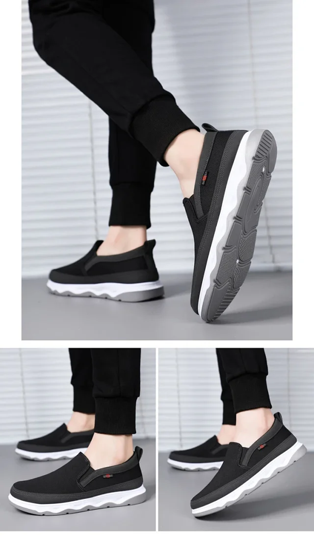 Men's Slip-On Beijing Dad Casual Shoes Detail