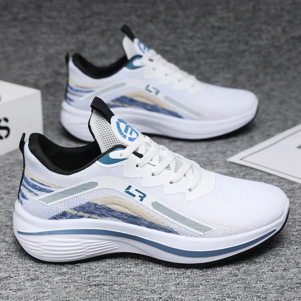 Men's Breathable Lift Knit Walking Shoes