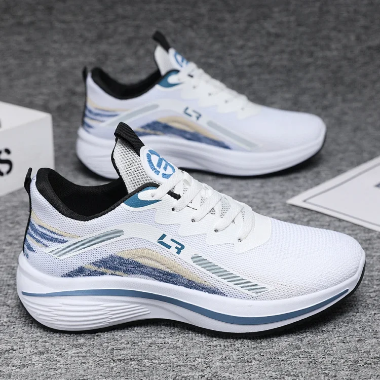 Men's Breathable Lift Knit Walking Shoes