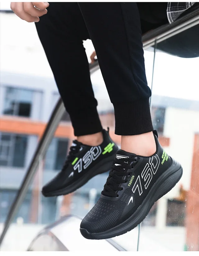 New Men's Plus Size Comfort Running Shoes Detail