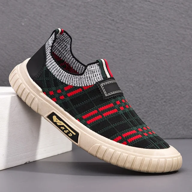 Men's Trendy Summer Flyknit Low-Top Sneakers Detail