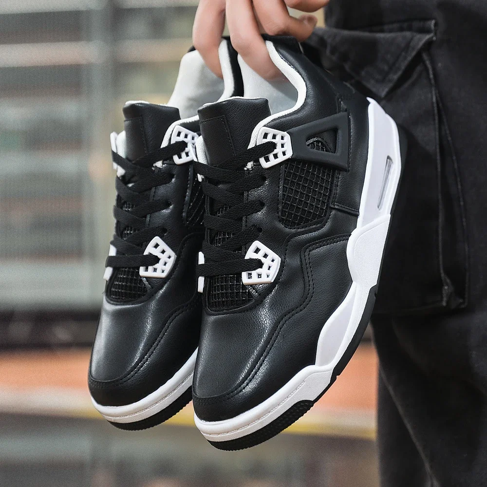 Men's Lightweight Lace-Up Comfort Basketball Shoes