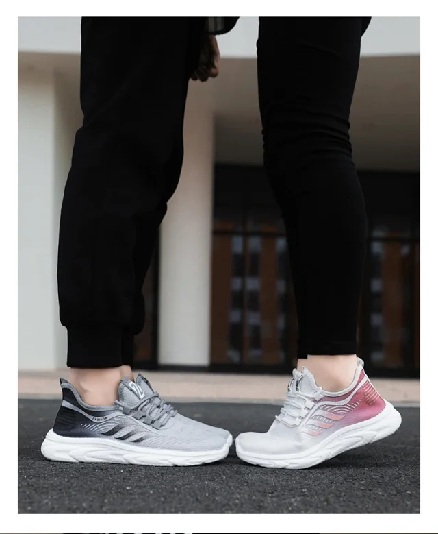 Unisex Breathable Mesh Summer Casual Running Shoes Detail