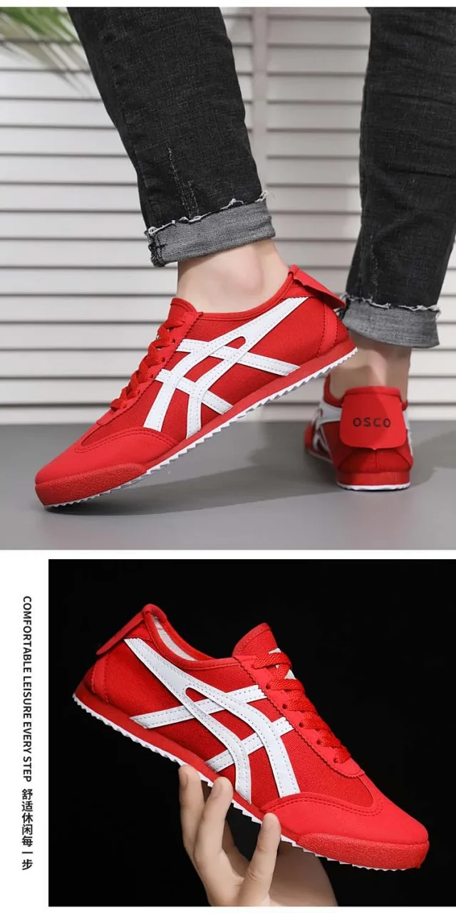 Korean Street Canvas Sneakers Lightweight Detail