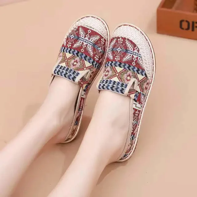 Breathable Slip-on Canvas Espadrilles Dropshipping Detail