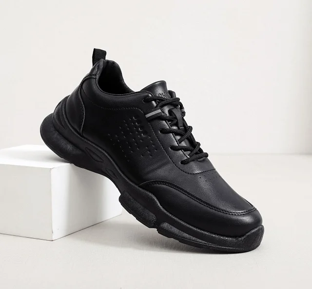 Men's Soft Leather Business Casual Shoes Detail