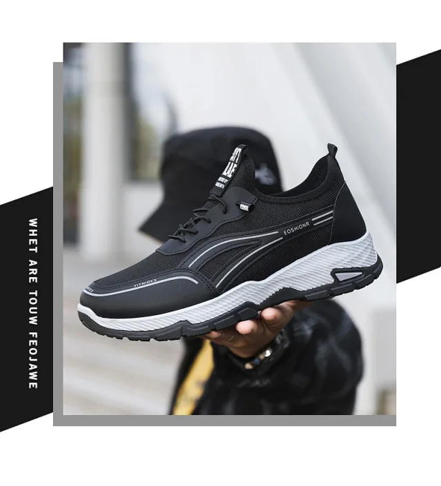 Men's Trendy Mesh Running Shoes 2025 Detail
