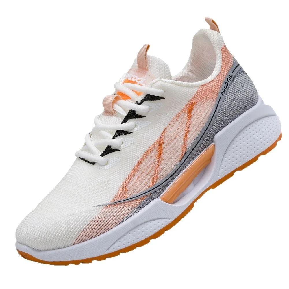 Youth Unisex Mesh Breathable Sport White Sneakers
