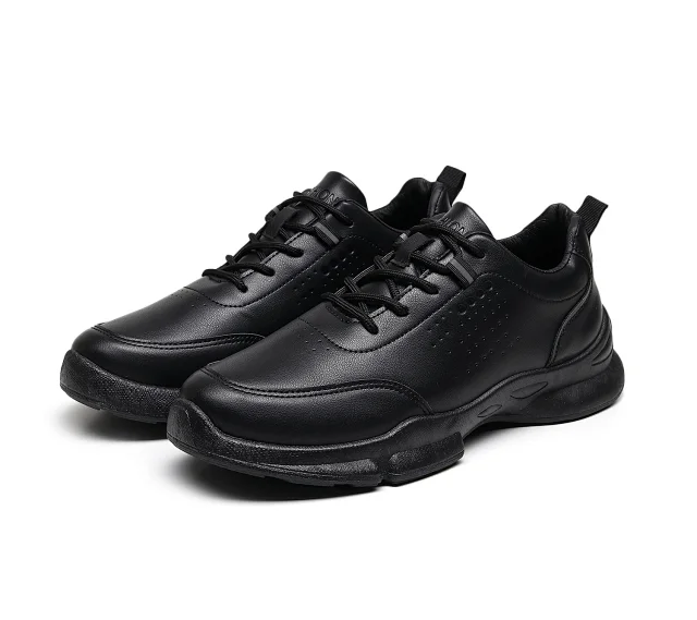 Men's Soft Leather Business Casual Shoes Detail