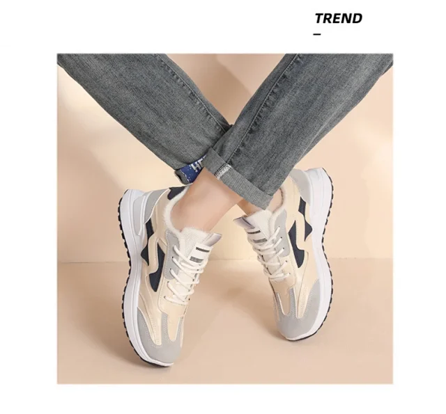 Men's Seasonal Low-Cut Casual Running Shoes Detail