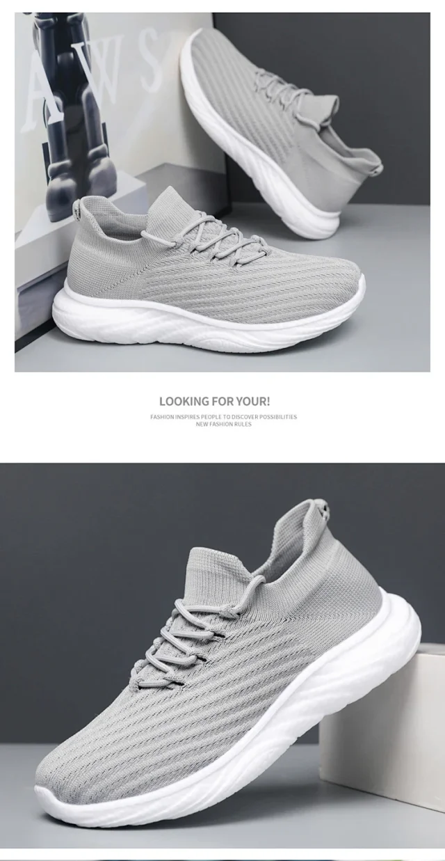 Summer Unisex Mesh Light-Breathable Casual Sneakers Detail