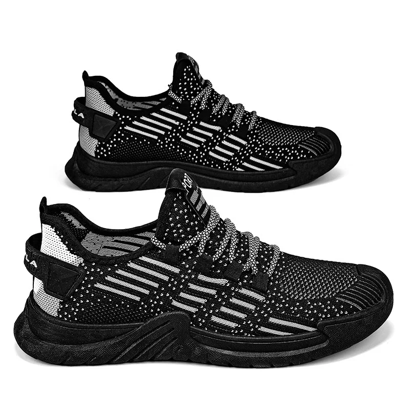 Men's Flyknit Mesh Lightweight Running Shoes