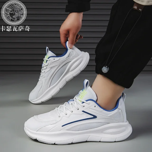 Unisex Retro K-Style Sneakers - Breathable & Versatile Detail