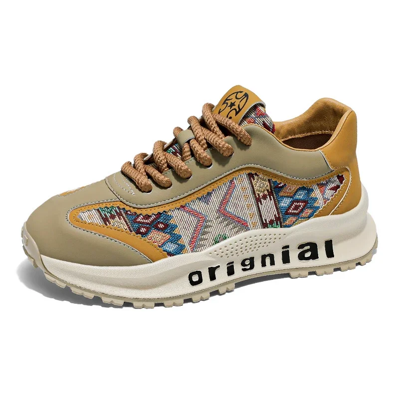 Spring 2025 Embroidered Lift Comfort Sneakers