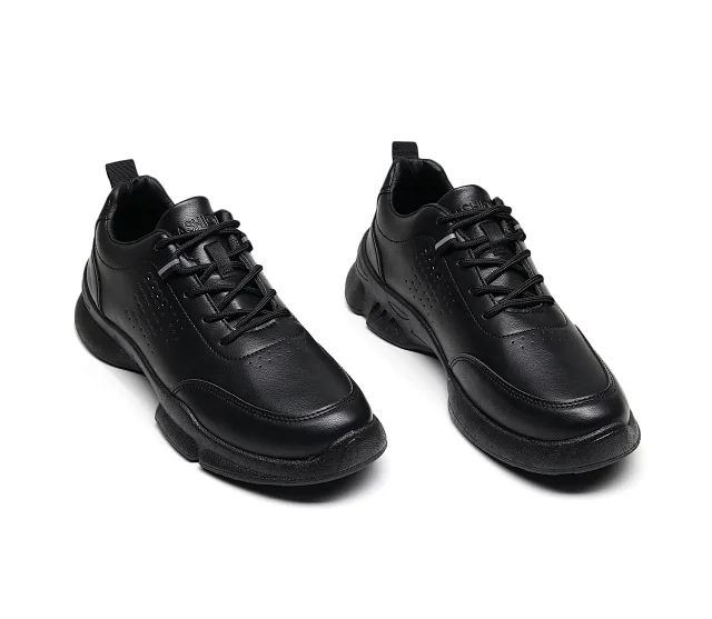 Men's Soft Leather Business Casual Shoes Detail