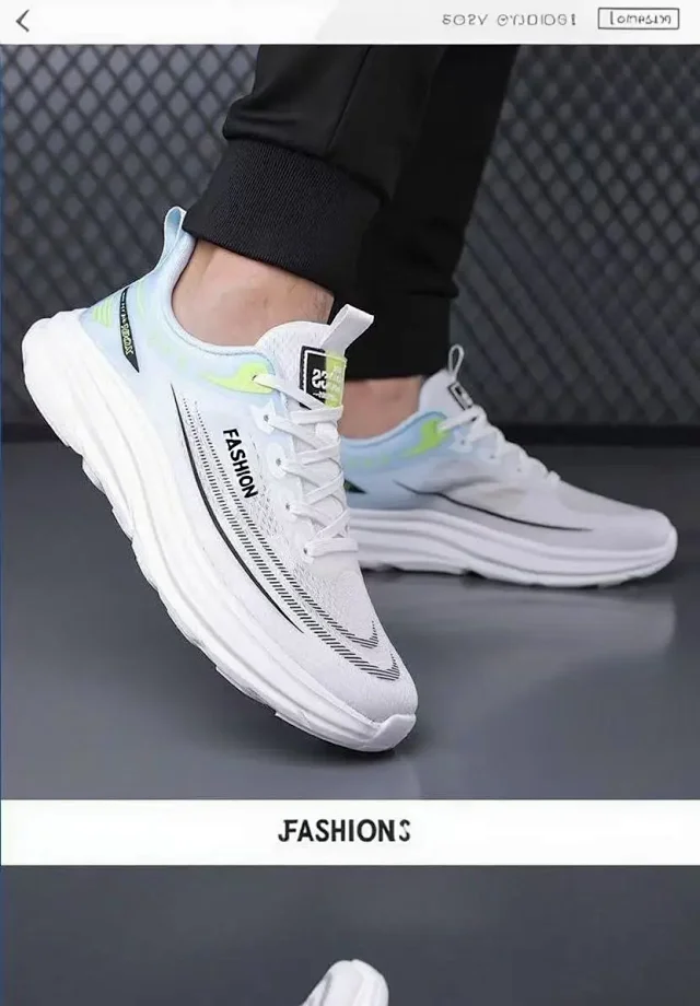 2025 Men's Summer Mesh Running Shoes Detail
