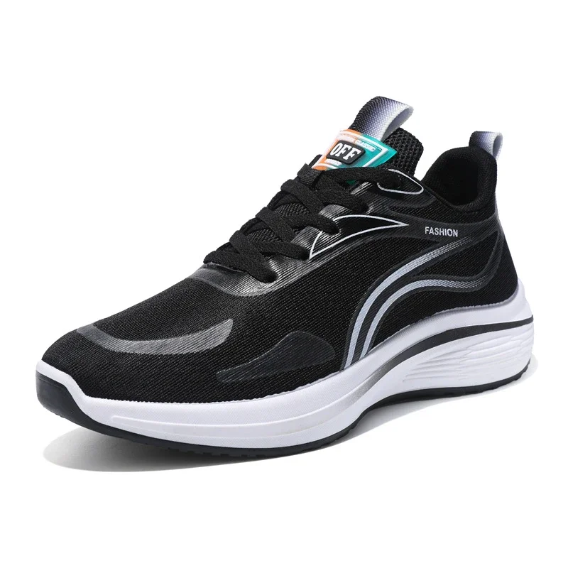 Unisex Spring Breathable Low-Top Flyknit Sneakers
