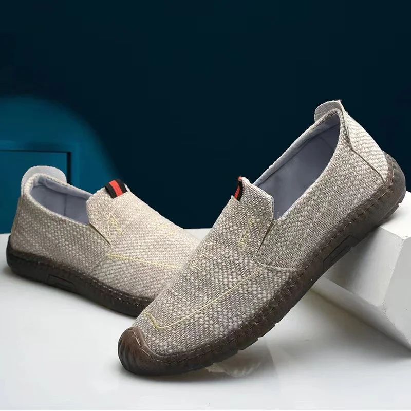 Men's Summer Linen Breathable Slip-Ons