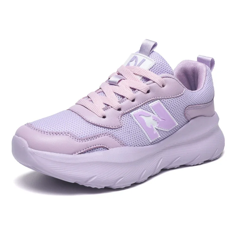 Unisex Couple Lightweight Platform Running Sneakers