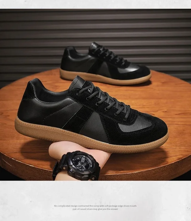 Spring Retro Unisex Low-Top Derby Sneakers Detail