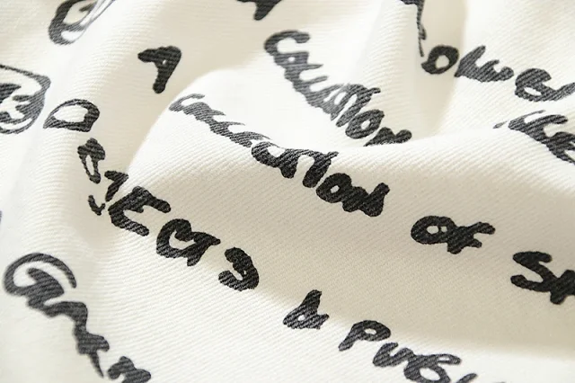 Maison Margiela Unisex Distressed Denim Hoodie Detail