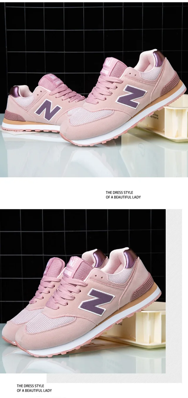 New Balance 574 Forrest Gump His Hers Wide Detail