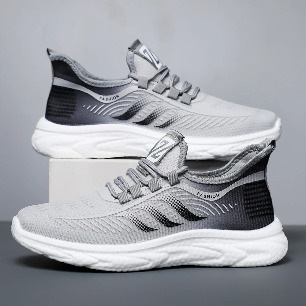 Unisex Breathable Mesh Summer Casual Running Shoes