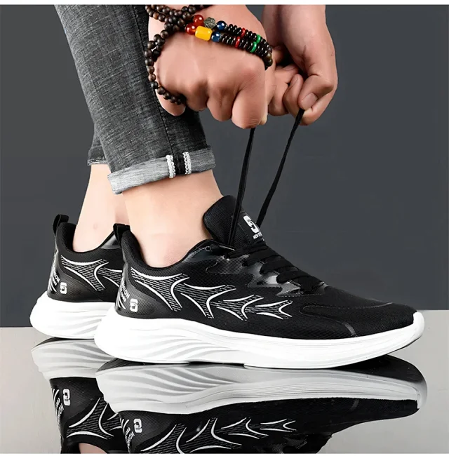 Men's Unisex Casual Running Shoes Stylish Breathable Flex Support Detail