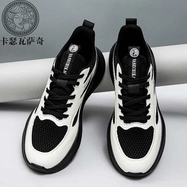 Unisex Breathable Mesh Platform Sneakers Detail