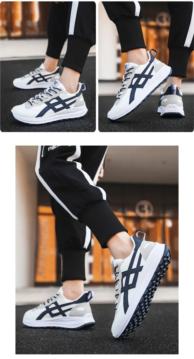 Men's New Fall Chunky Breathable Sneakers Detail