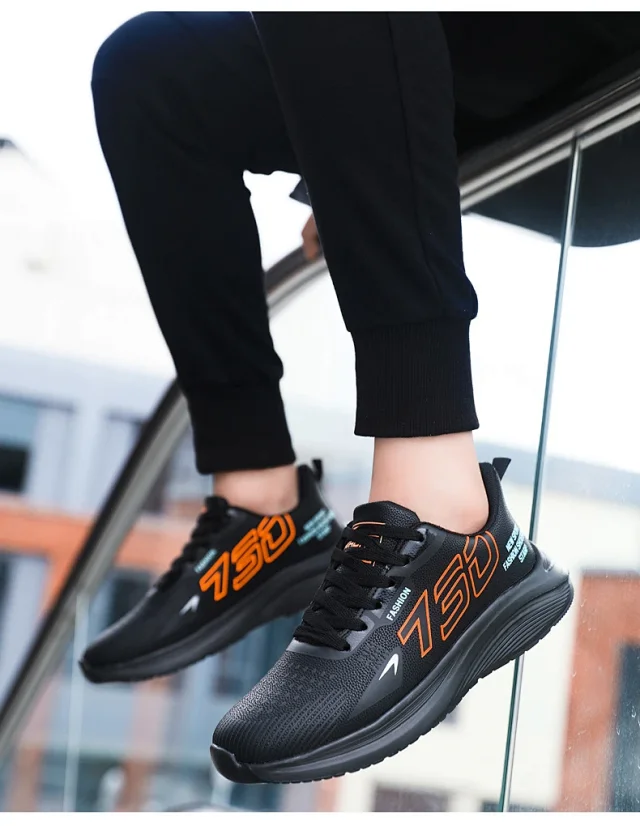 New Men's Plus Size Comfort Running Shoes Detail