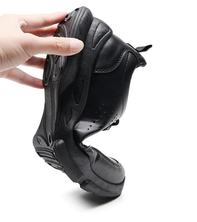 Men's Soft Leather Business Casual Shoes Detail