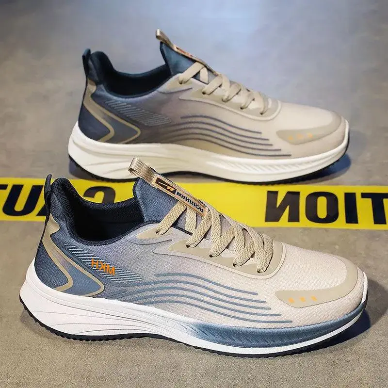SS25 Men's Breathable Mesh Running Shoes