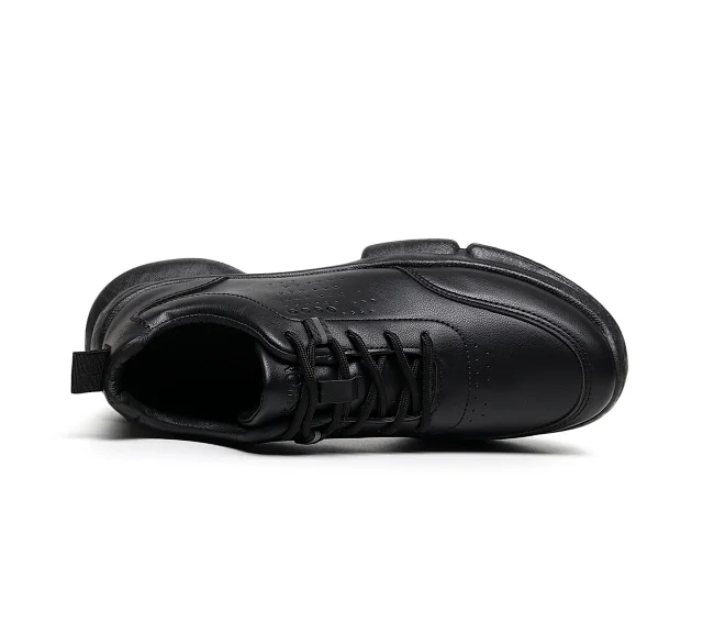 Men's Soft Leather Business Casual Shoes Detail