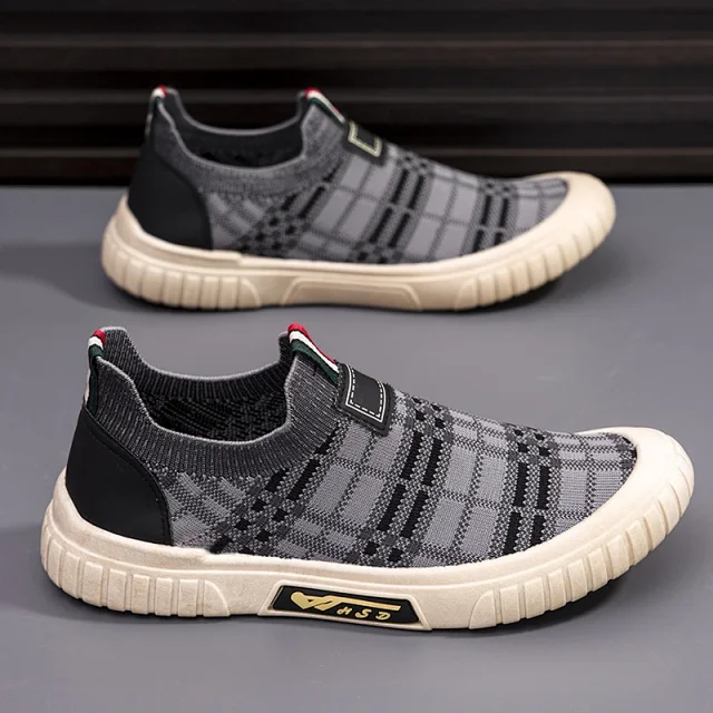 Men's Trendy Summer Flyknit Low-Top Sneakers Detail