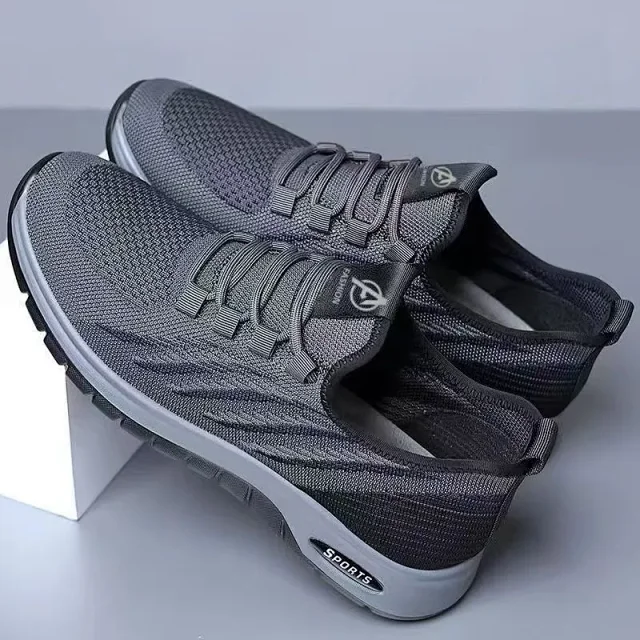 Men's Knit Slip-On Dad Shoes Detail