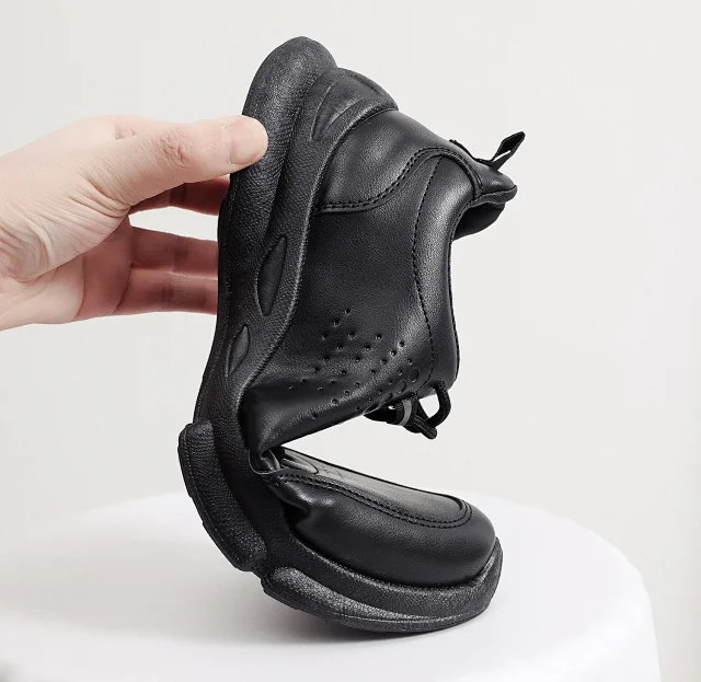 Men's Soft Leather Business Casual Shoes Detail